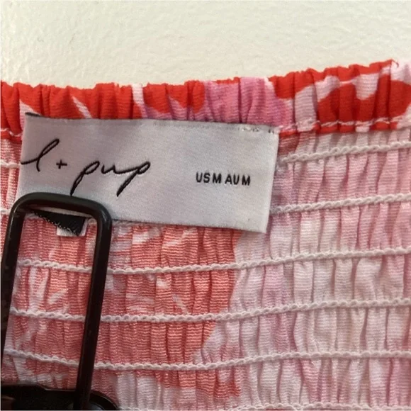 Petal & Pup Maggie Mini Dress - Pink/Red Floral - Picture 7 of 7